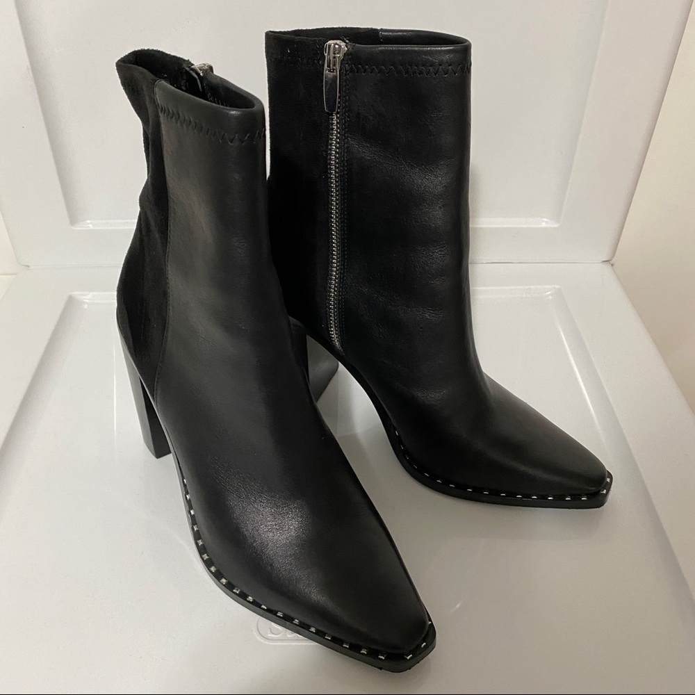 Brand new Aldo booties. Leather and Suede Size 8